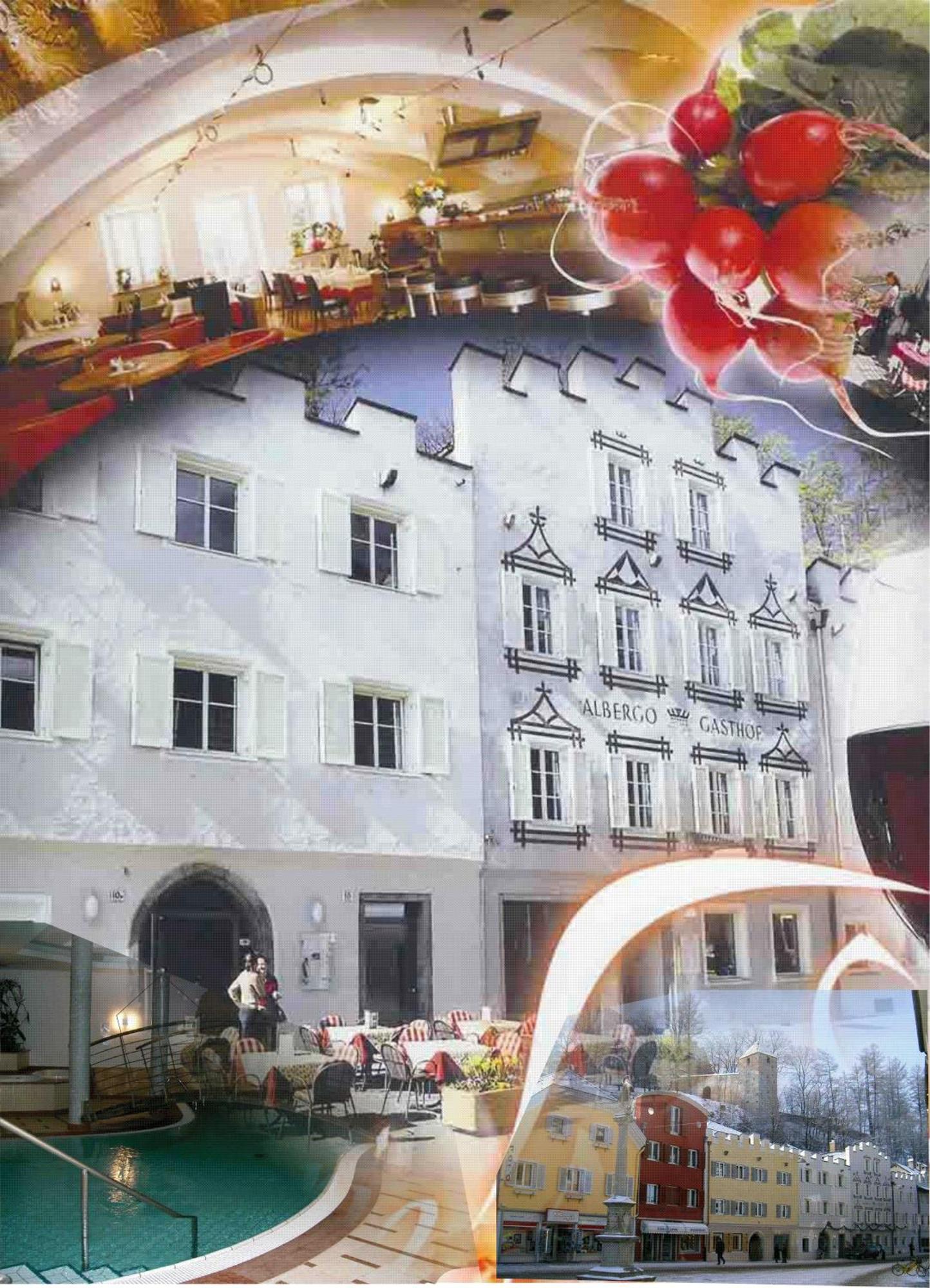 Hotel Krone Brunico Ngoại thất bức ảnh