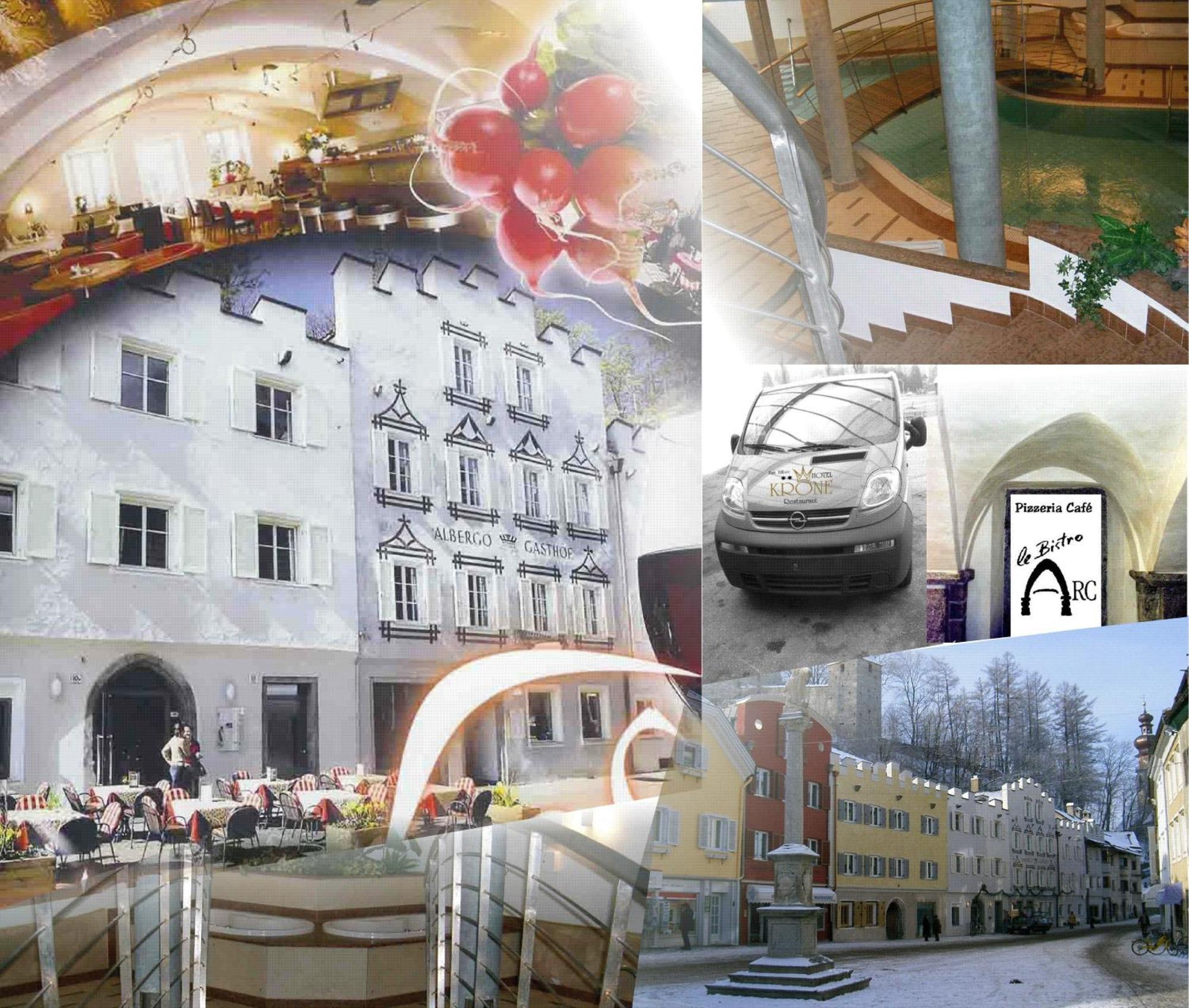 Hotel Krone Brunico Ngoại thất bức ảnh